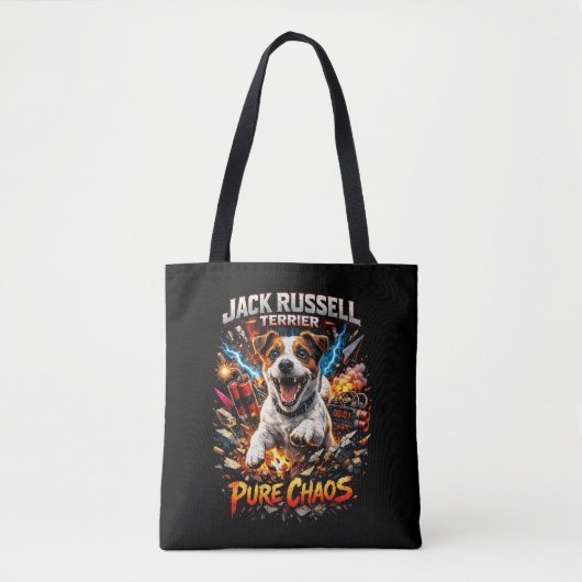 Jack Russell Terrier Tote Bag (Voorkant)