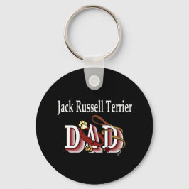 Jack Russell Terrier vader sleutelhanger