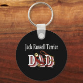 Jack Russell Terrier vader sleutelhanger (Voorkant)