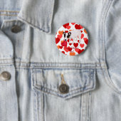 Jack Russell Terrier Valentijn Button (In situ)