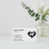 Jack Russell Terrier Visitekaartje (Staand voorkant)