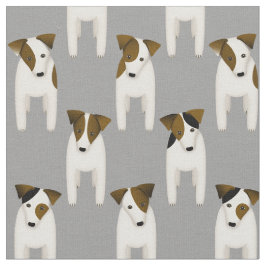 Jack Russell Terriers goede honden staan te wachte Stof
