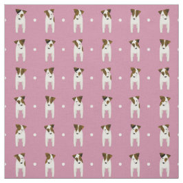 Jack Russell Terriers pin dot dusty roos elke kleu Stof