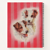 Jack Russell terriers print Notitieboek (Achterkant)