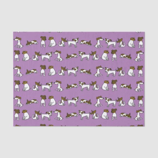 Jack Russell Tissuepapier (Voorkant)