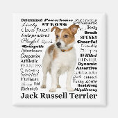Jack Russell Traits Magnet (Voorkant)