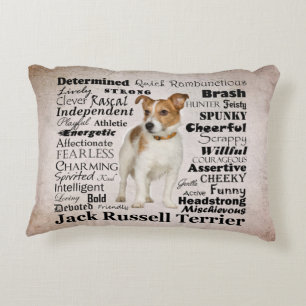 Jack Russell Traits Pillow Accent Kussen
