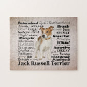 Jack Russell Traits Puzzle Legpuzzel (Horizontaal)