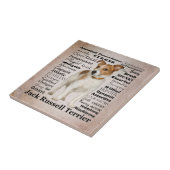 Jack Russell Traits Tile Tegeltje (Zijkant)