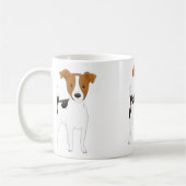 Jack Russell Trio Koffiemok (Links)