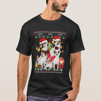 Jack Russell Ugly Santa T-shirt