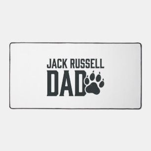 Jack Russell Vader Vintage Paw Print Shirt Ontwerp Bureaumat
