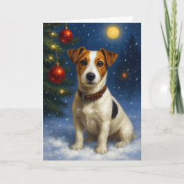 Jack Russell Vakantie Kaart