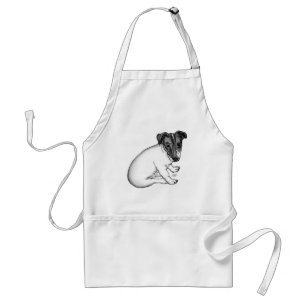 Jack Russell Welpe 10 Wochen alt Standaard Schort