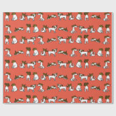 Jack Russell Wrapping Paper Cadeaupapier (Vlak)