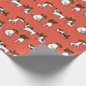 Jack Russell Wrapping Paper Cadeaupapier (Hoek)