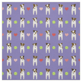 Jack Russells harten tennisballen maagdenpalm Stof