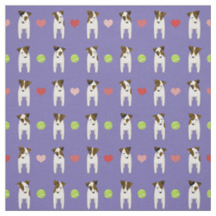 Jack Russells harten tennisballen maagdenpalm Stof