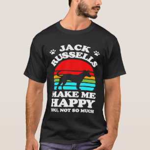 Jack Russells maakt me blij dat je niet zo veel T-shirt