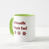 Jack Russells zijn mensen te Mok (Voorkant links)