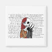 Jack & Sally Quote Magneet (Voorkant)