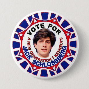 Jack Schlossberg: Een nieuwe generatie Kennedys Ronde Button 7,6 Cm