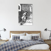 Jack Shepperd in Newgate Prison, 1724 Canvas Afdruk (Insitu (Slaapkamer))