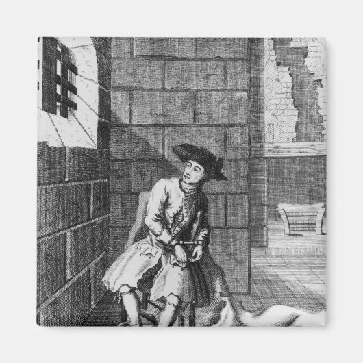 Jack Shepperd in Newgate Prison, 1724 Magneet (Voorkant)