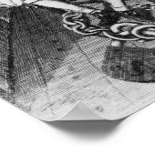 Jack Shepperd in Newgate Prison, 1724 Poster (Hoek)