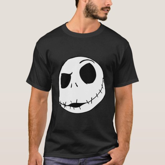 Jack Skellington Face T-shirt (Voorkant)