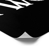 Jack Skellington First Birthday Two Baby  Poster (Hoek)