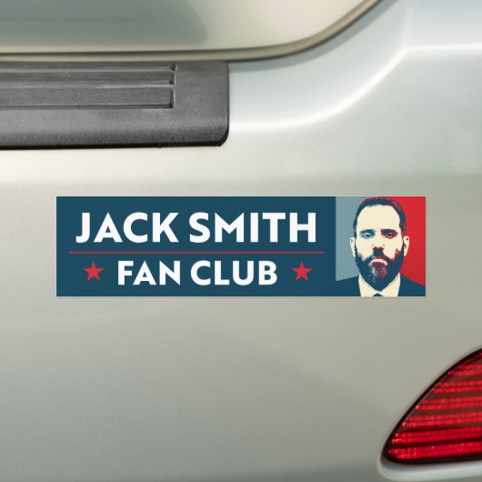 Jack Smith Fan Club Bumpersticker (Op auto)