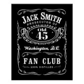 Jack Smith Fan Club Perfect Poster (Voorkant)