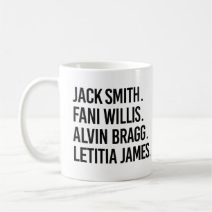 Jack Smith Fani Willis Alvin Bragg Letitia James Koffiemok