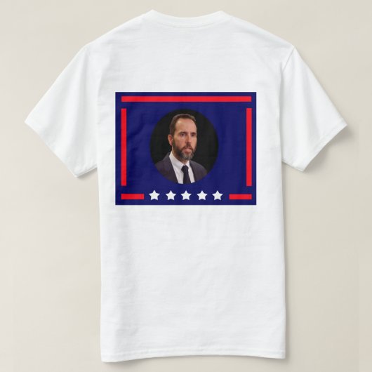 Jack Smith Vlag 4 T-shirt (Design achterkant)