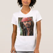 jack sparrow Designe Decreet by Hand T-shirt (Voorkant)