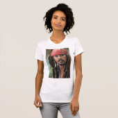jack sparrow Designe Decreet by Hand T-shirt (Voorkant volledig)