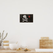 Jack Sparrow's Jolly Roger Poster (Keuken)