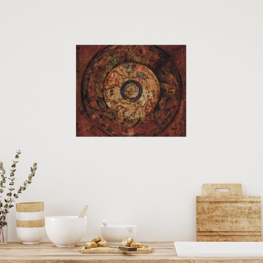 Jack Sparrows Map Sao Feng Replica Map Poster (Keuken)