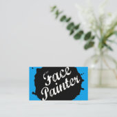 Jack Splat Blue Visitekaartje (Staand voorkant)