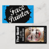 Jack Splat Blue Visitekaartje (Voorkant / Achterkant)