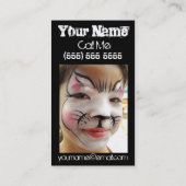 Jack Splat Blue Visitekaartje (Achterkant)