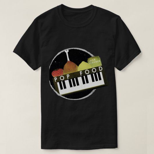 Jack-Stauber-Merch Pop Food Essential T-Shirt (Design voorkant)