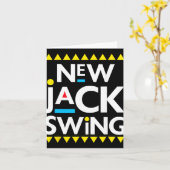 Jack Swing 90s R&b Hip Hop Kaart (Gele Bloem)