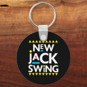Jack Swing 90s R&b Hip Hop Sleutelhanger (Voorkant)