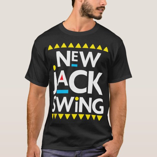 Jack Swing 90s R&amp;b Hip Hop  T-shirt (Voorkant)