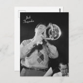Jack Teagarden Briefkaart (Voorkant / Achterkant)