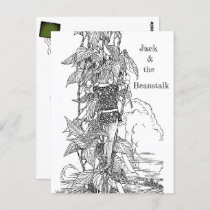Jack & the Beanstalk Fairytales Paintable© Briefkaart