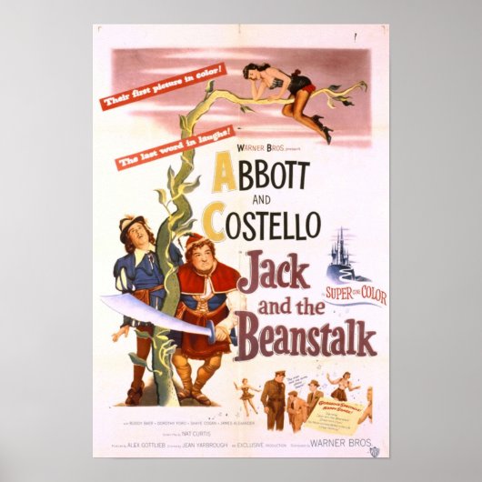 jack & the beanstalk poster (Voorkant)