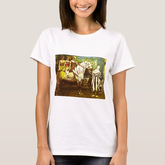 Jack the Clown and the Three Queens  Circus T-shirt (Voorkant)